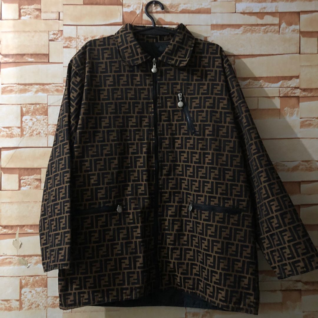 Fendi reversible zucca jacket 2025