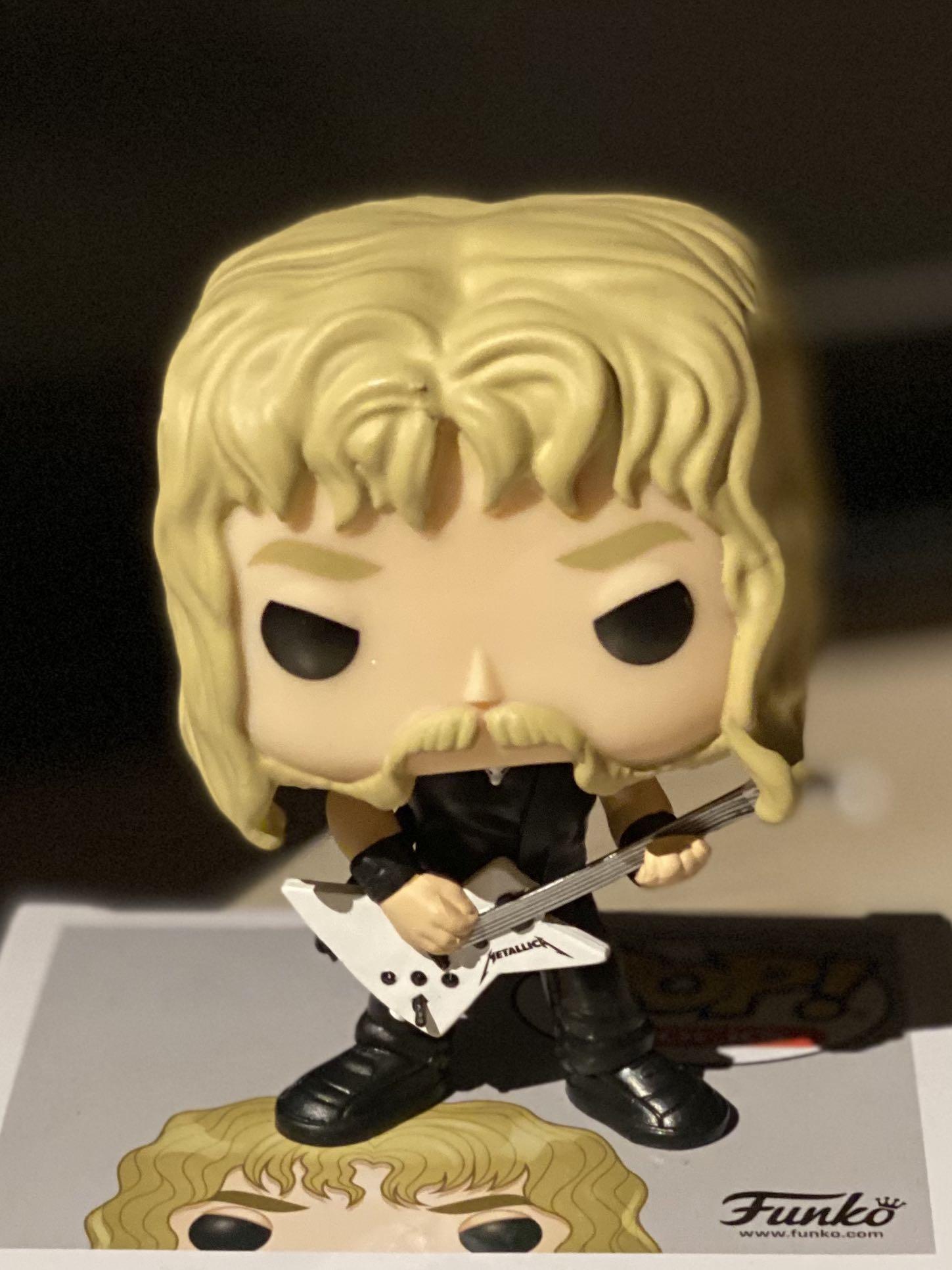 Metallica Funko Pop action figure James Hetfield guitarist