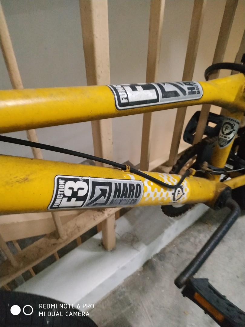yellow haro f3