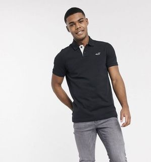 Stretch slim fit polo hollister new arrivals