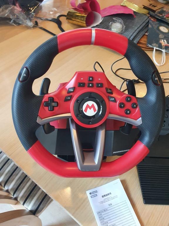 mario kart racing wheel pro deluxe for nintendo switch