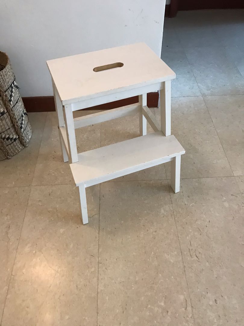 IKEA step stool, Babies & Kids, Baby Nursery & Kids Furniture, Kids' Tables & Chairs on Carousell