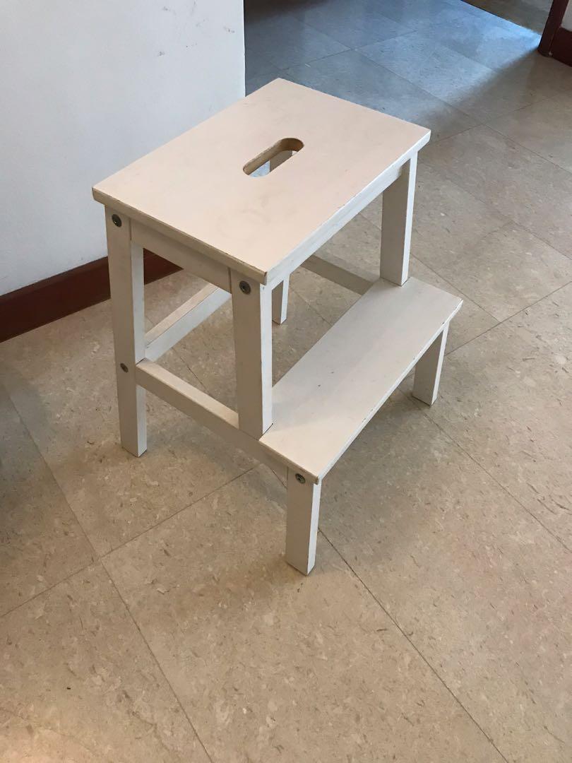 IKEA step stool, Babies & Kids, Baby Nursery & Kids Furniture, Kids' Tables & Chairs on Carousell