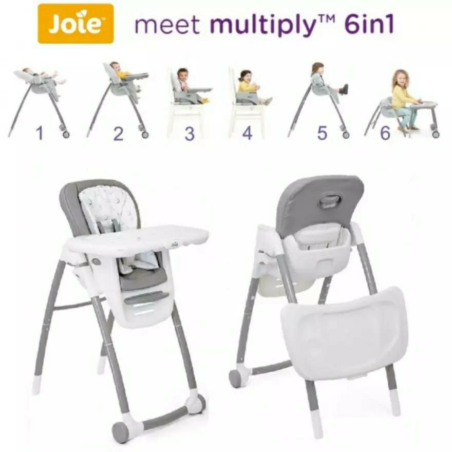 Joie Multiply 6 in 1 High Chair Cosy Space Babies Kids