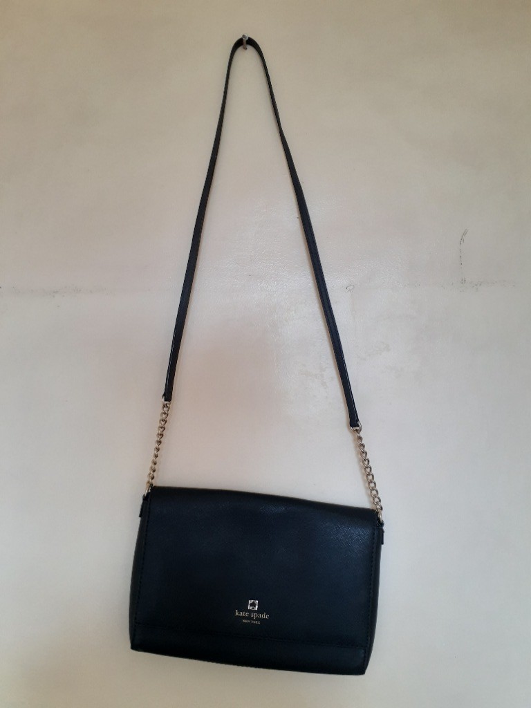 kate spade black sling bag