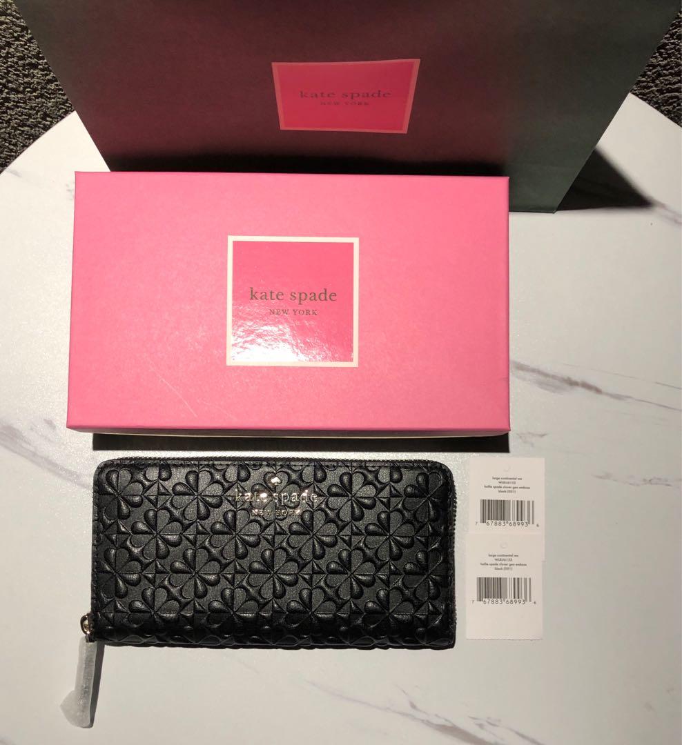 Kate spade clover wallet 2025