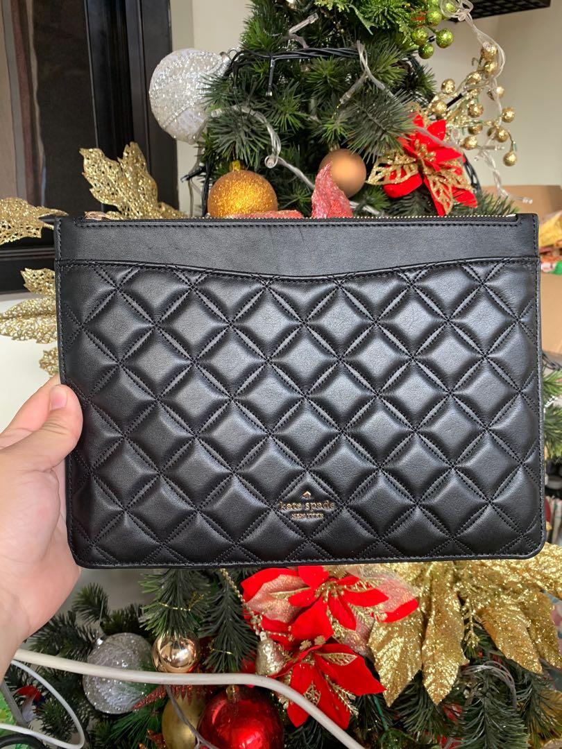 Kate Spade Natalia Large pouch Women s Fashion Bags Wallets Clutches on Carousell