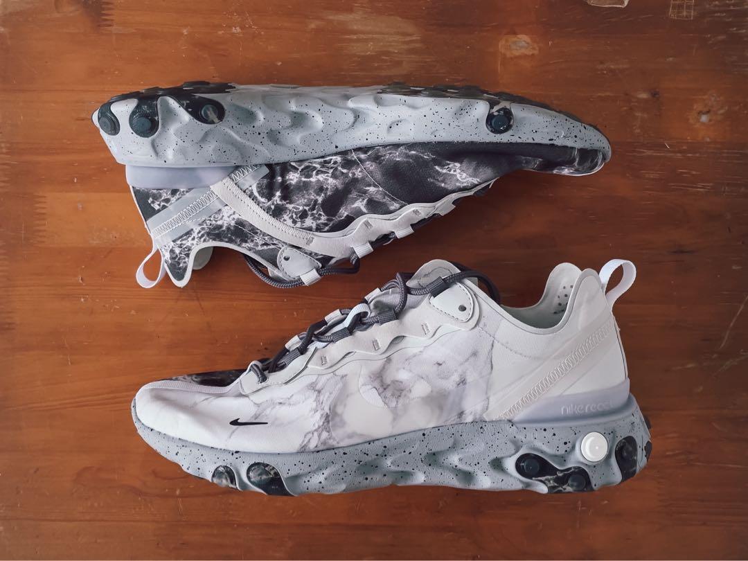 Kendrick Lamar x Nike React Element 55 Pure Platinum
