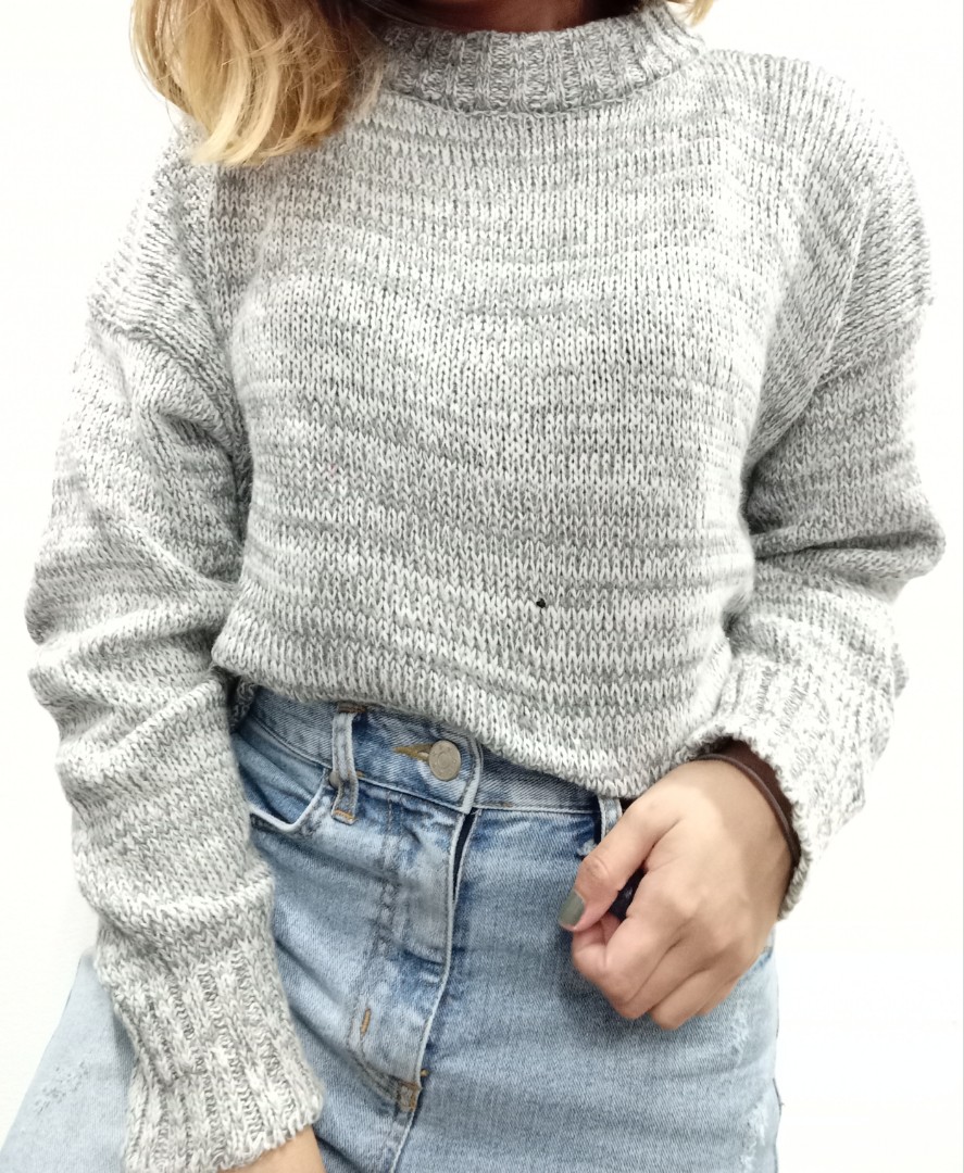 knitted long sleeve