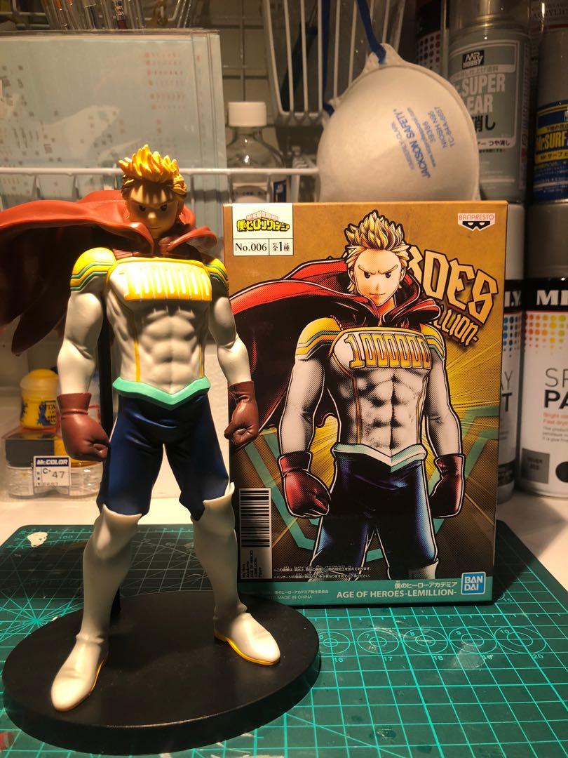 Lemillion Age Of Heroes Bandai No 006 My Hero Academia Toys Games Action Figures Collectibles On Carousell