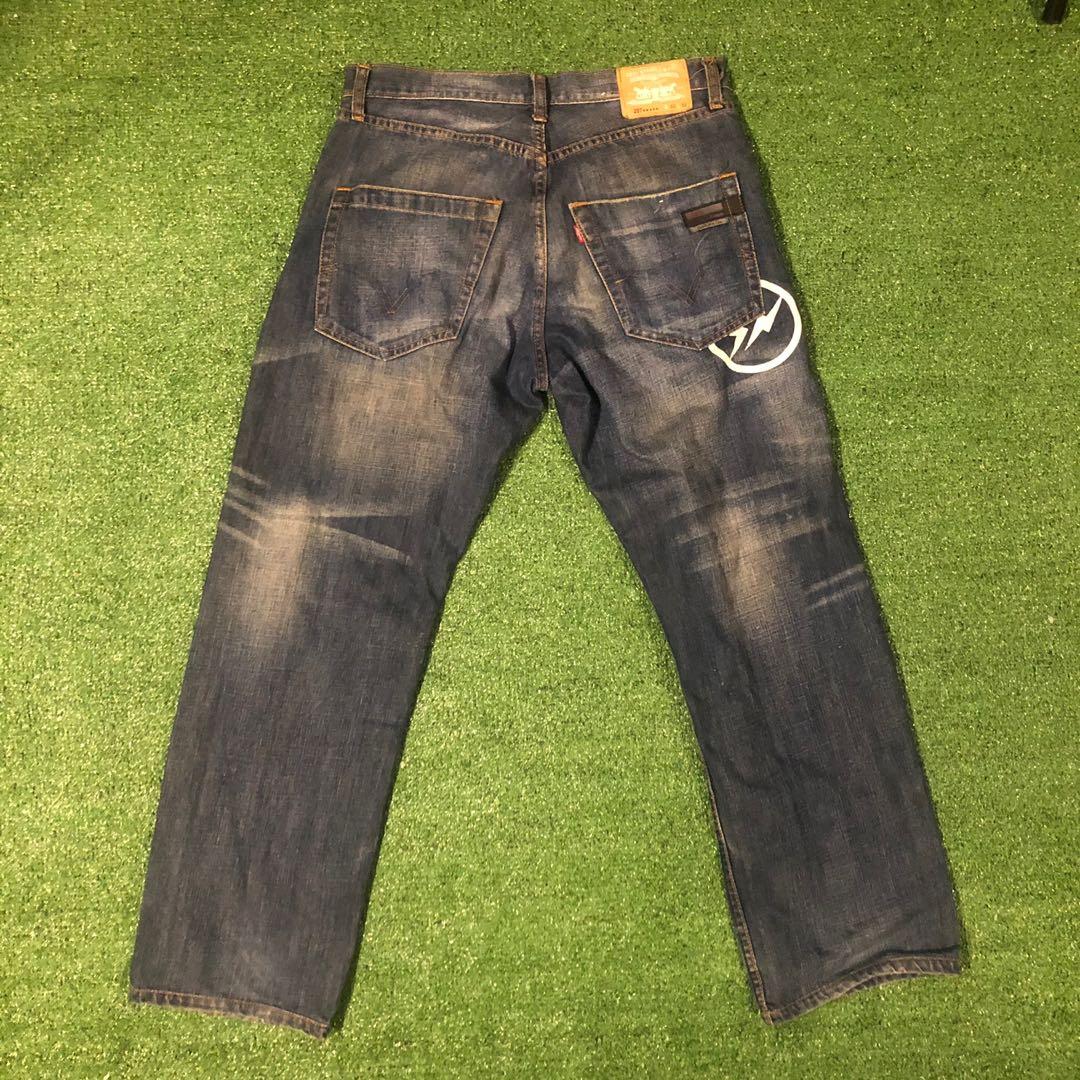 Levis 207 Fenom Fragments, Men's Fashion, Bottoms, Jeans on Carousell