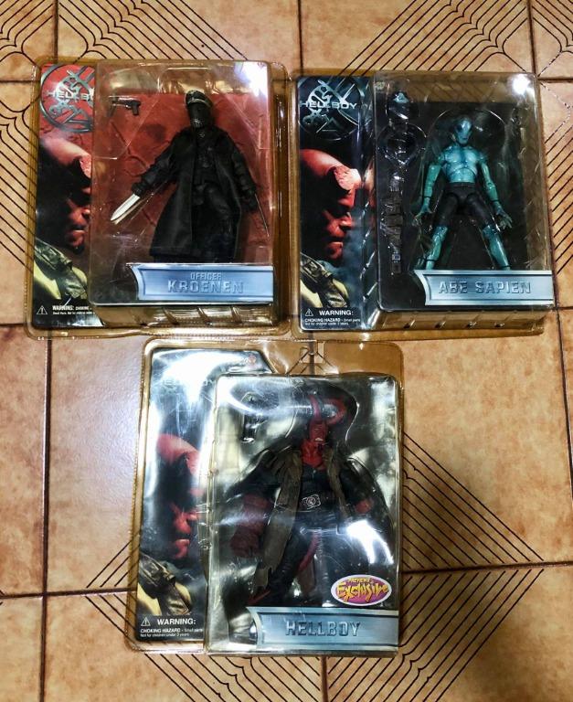 Mezco Hellboy Figures (Category: Figurines & Statues) located in Manila. Submitted by memorylanestore (Listing ID 1058028214, Image 1). Description: -Brandnew in it's original packaging -Guaranteed 100% Authentic -These are hard to find figures *Selling the figures Per pc Hellboy- 5000 Officer Kroenen- 5500(SOLD) Abe Sapien- 2600(SOLD).