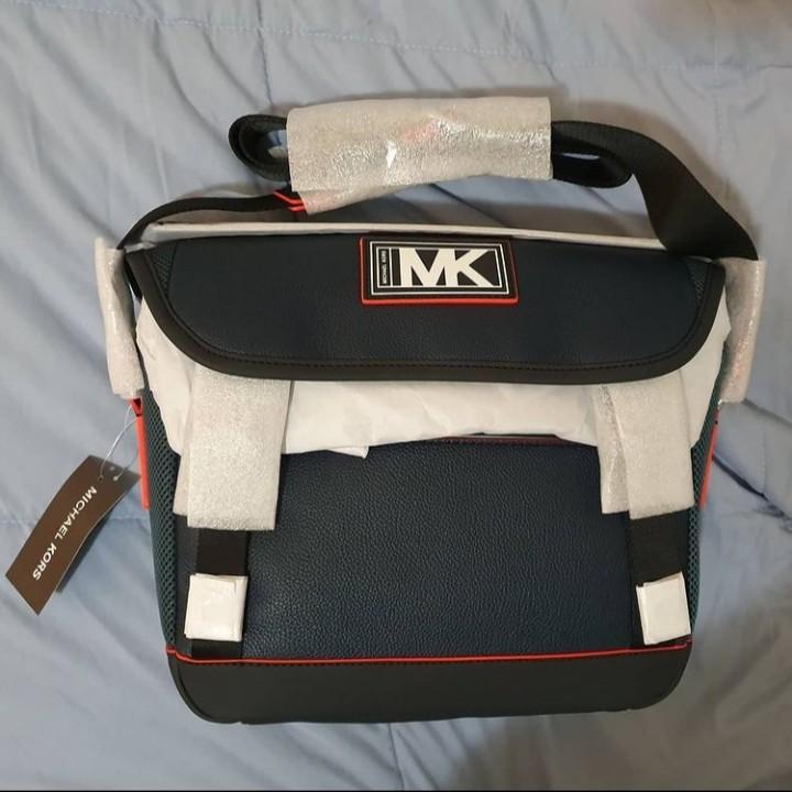 Cooper pebbled leather 2025 and mesh bike bag