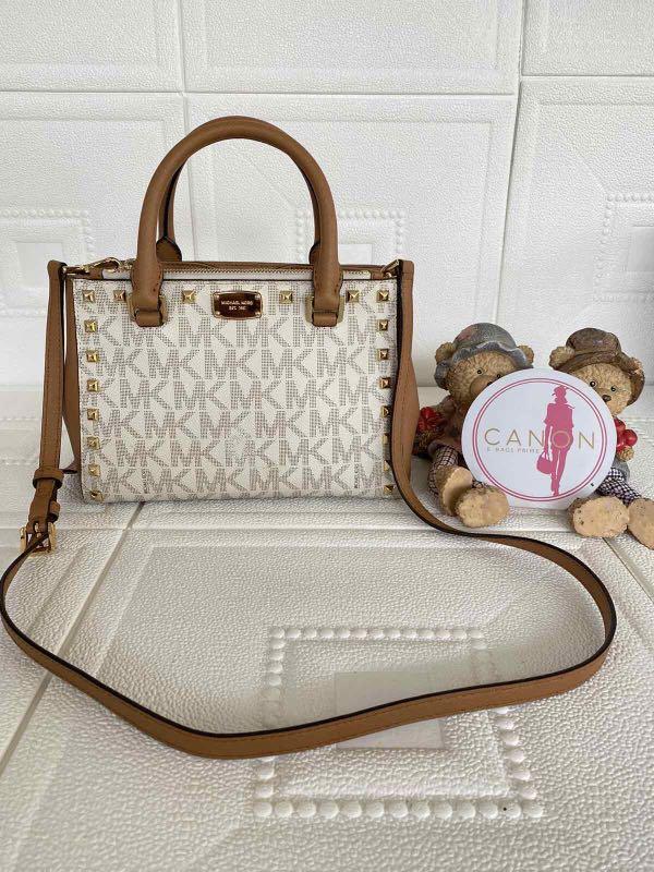 Michael kors best sale signature bag vanilla