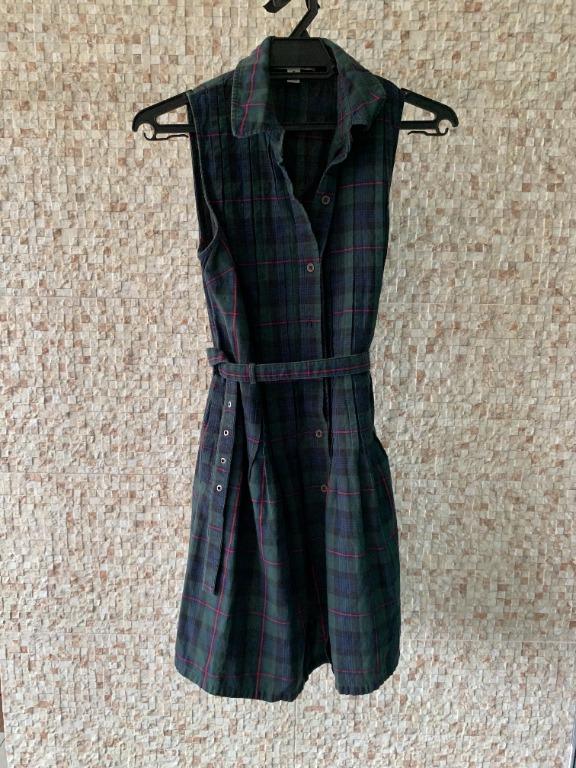 Miss Shop Classic Green And Red Plaid Preppy Gossip Girl Look Authentic Women S Fashion Clothes Dresses Skirts On Carousell