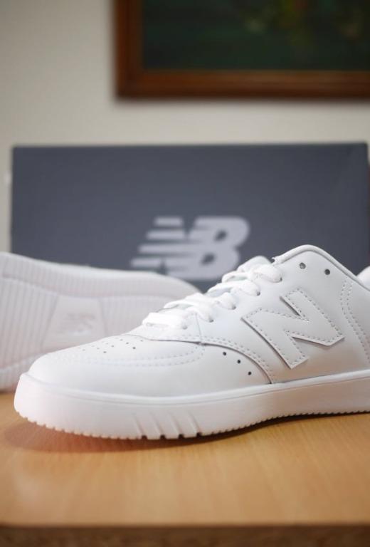 new balance white shoes men