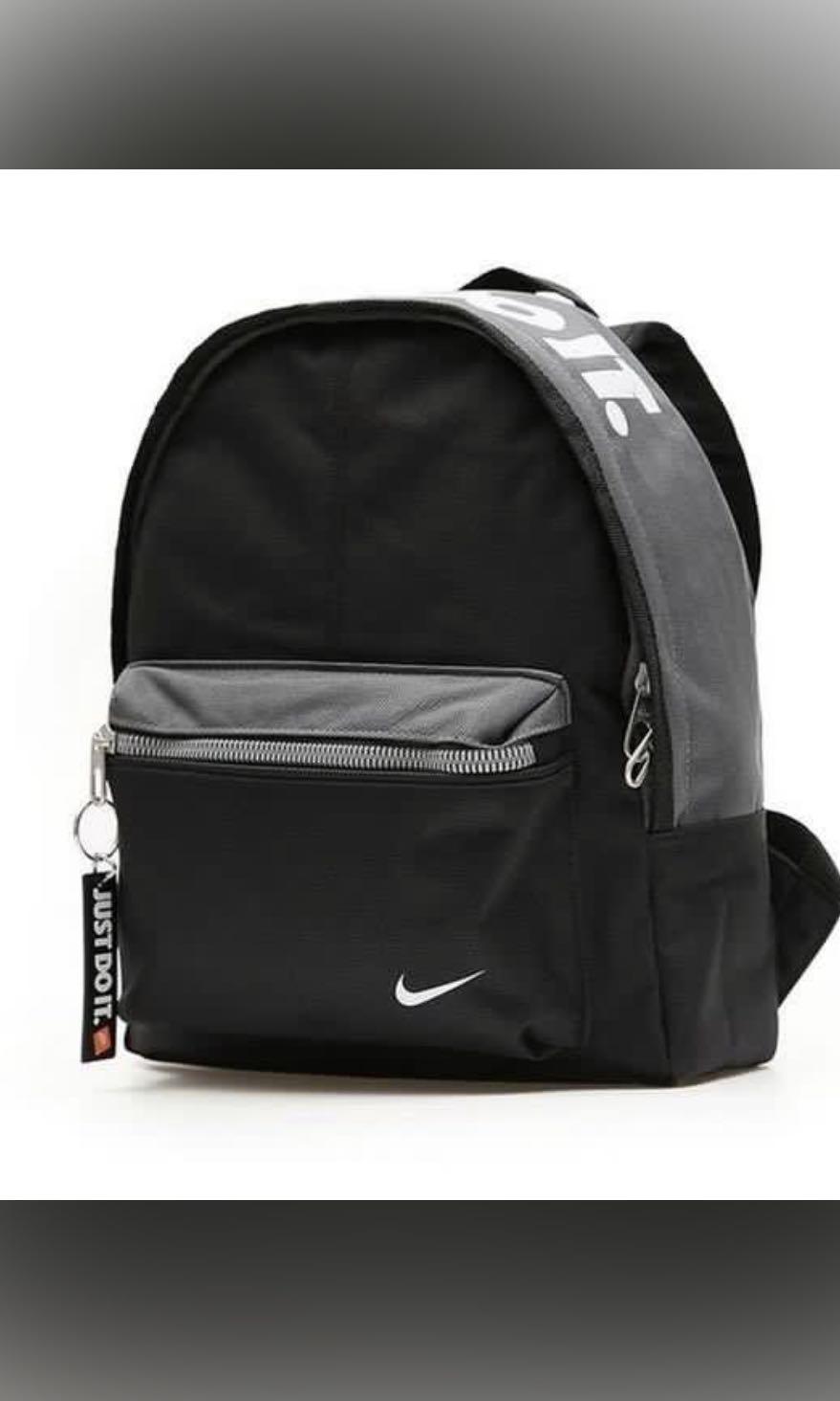 New Nike black just do it mini backpack 