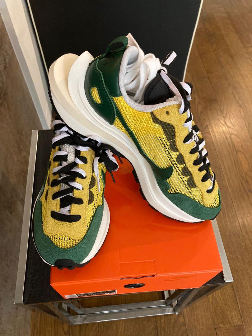 nike x sacai vaporwaffle tour yellow