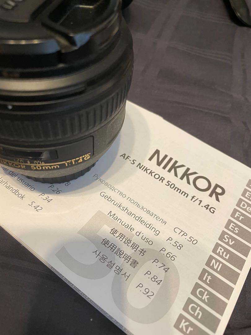 Nikon Af S Nikkor 50mm F1 4 Photography Lenses On Carousell Nikon Af S Nikkor 50mm F1 4 Photography Lenses On Carousell