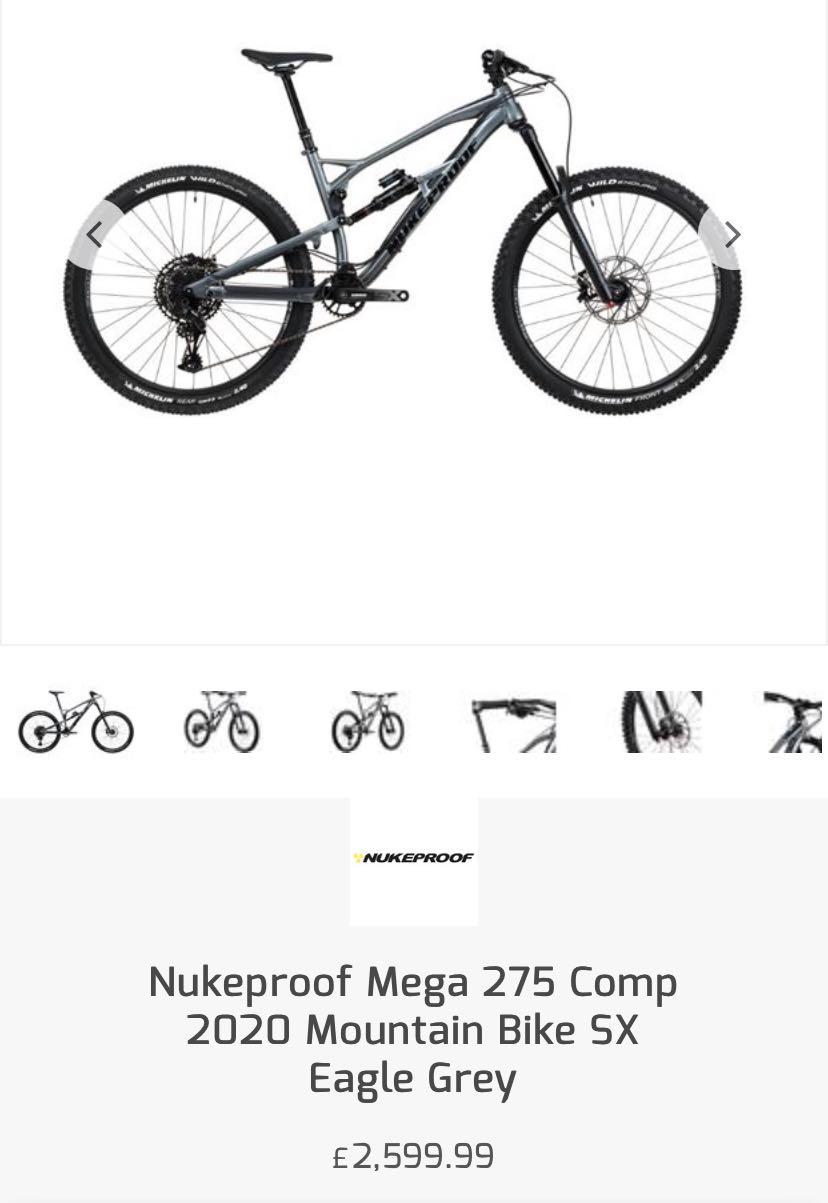 Nukeproof mega 275 2025 comp sx eagle 27.5