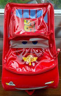 Original Lightening McQueen Kids Travel Trolley Bag