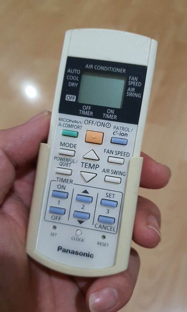 Original Panasonic Aircon Remote control, TV & Home Appliances, Air