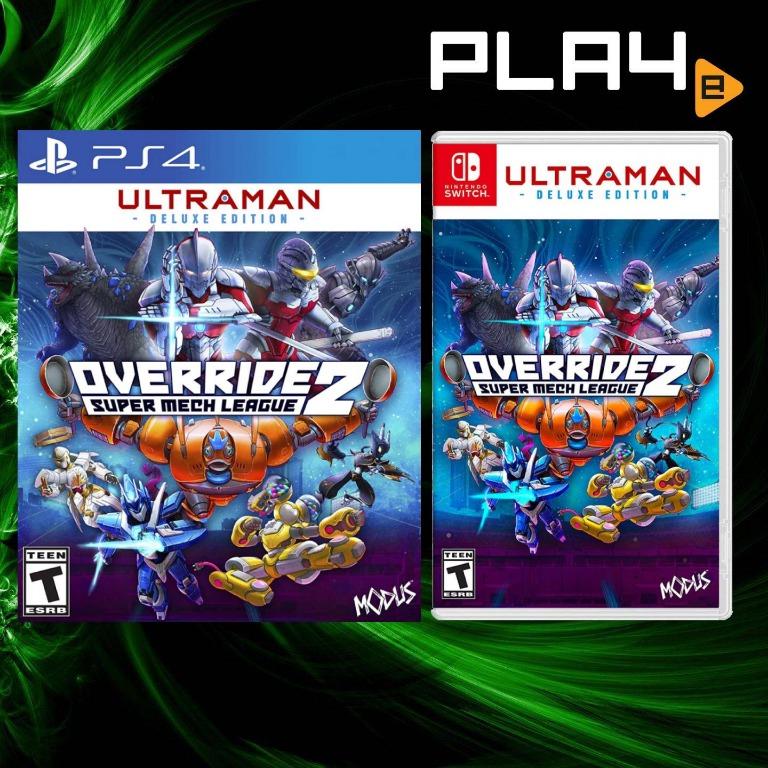 Override 2 Super Mech League Ultraman Deluxe Edition Brand New Ps4 Nintendo Switch Video Gaming Video Games Nintendo On Carousell