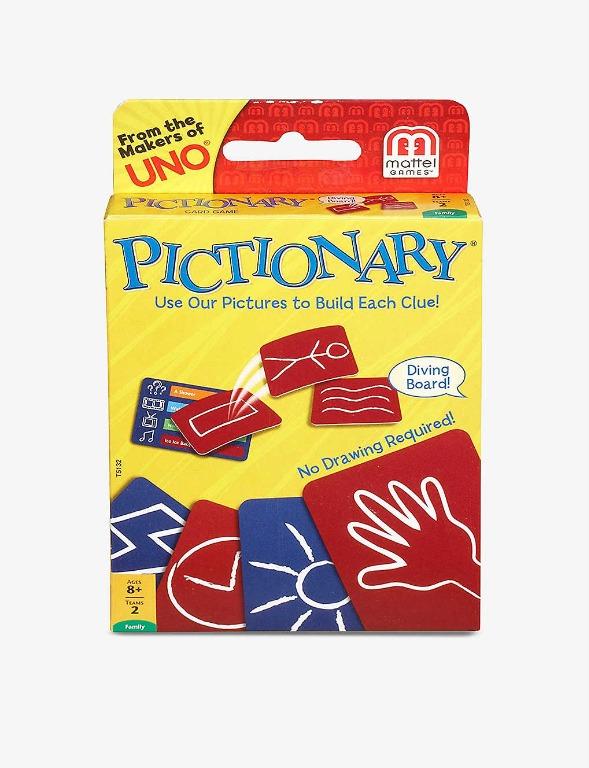 Pictionary Card Game, Hobbies &amp; Toys, Toys &amp; Games on Carousell