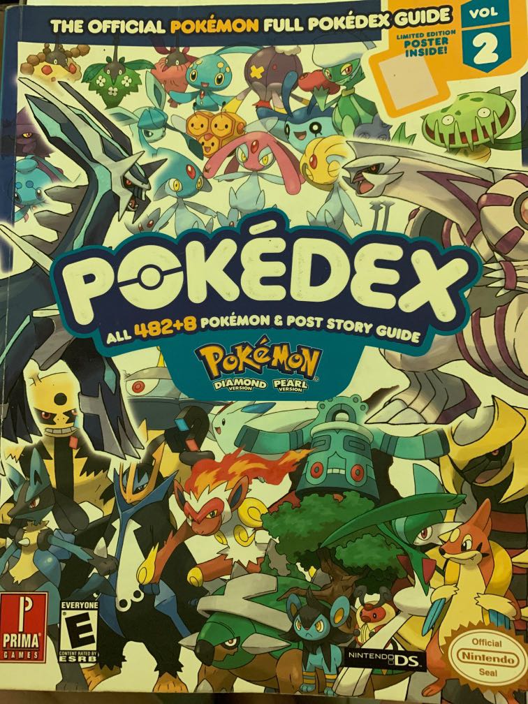 Pokemon Diamond & Pokemon Pearl Pokedex: Prima Official Game Guide