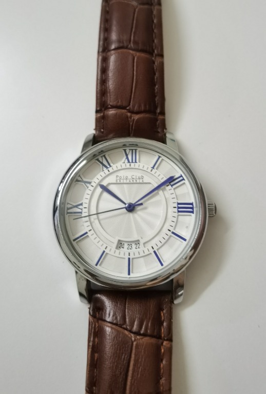 Polo hot sale watch leather