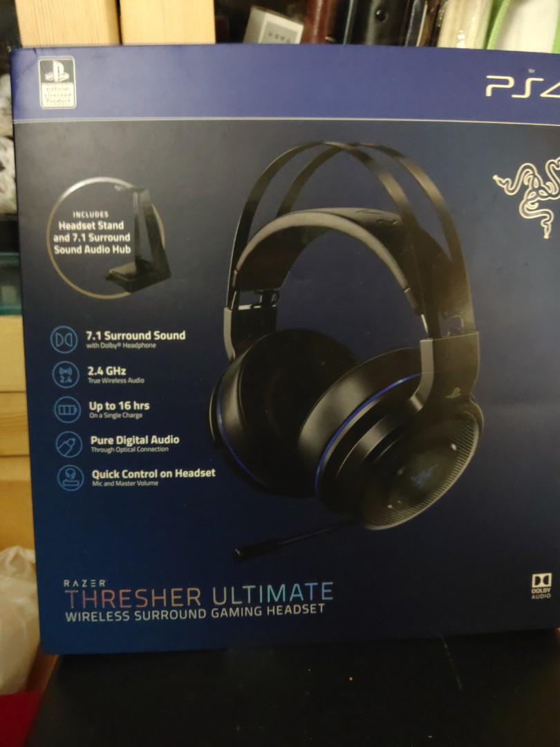 Razer Thresher Ultimate PS4, Audio 