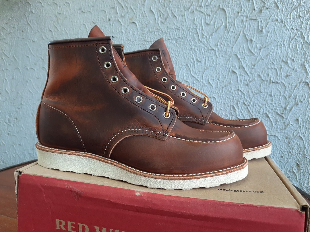 Red Wing 8876 Copper Rough and tough Moc Toe Redwing