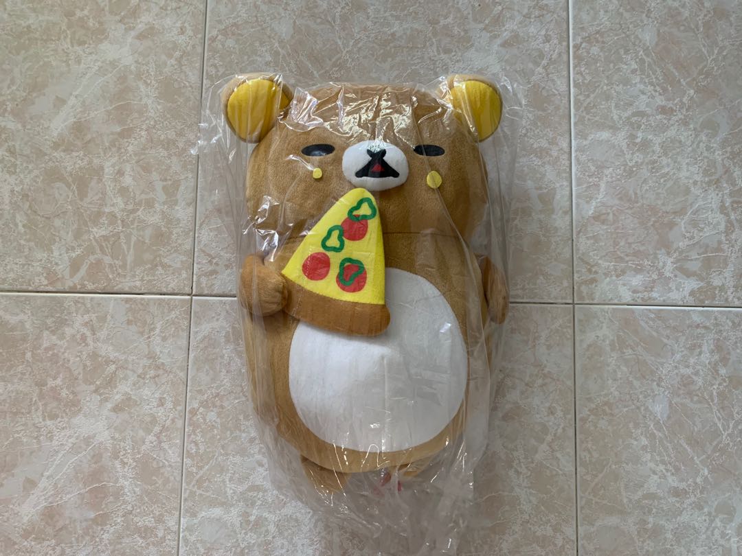 Rilakkuma pizza plush
