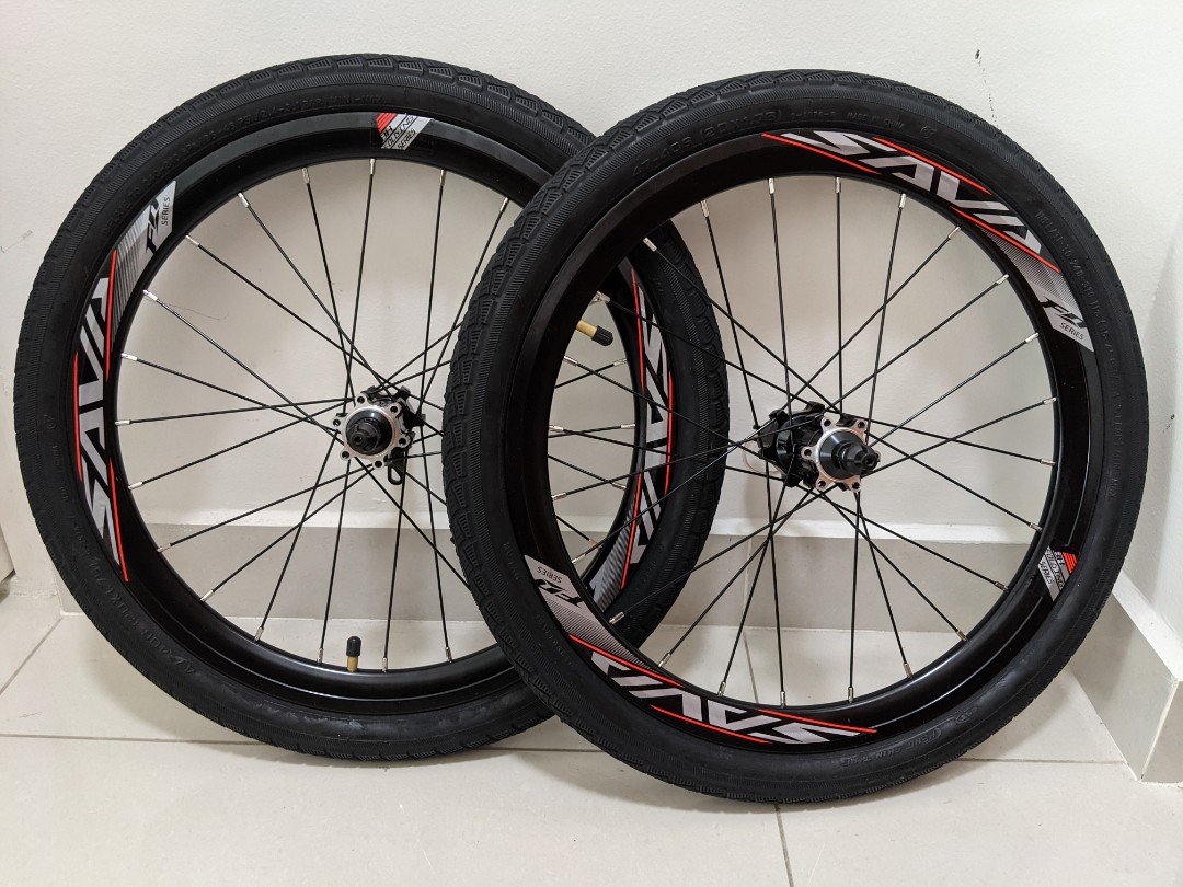 wheelset 20 406 v brake