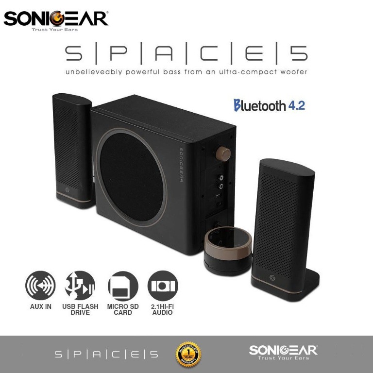 Sonicgear space 5 Clearance