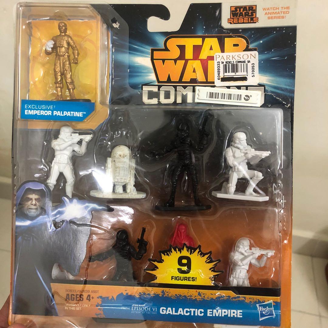 Star wars command figures online