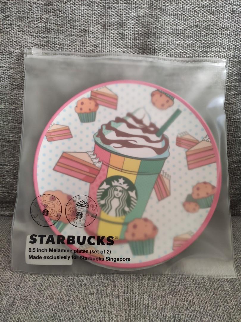 Starbucks exclusive LE plates, Everything Else on Carousell