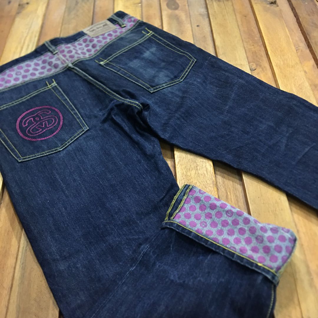 STUSSY ROUGH & RUGGED DENIM JEANS