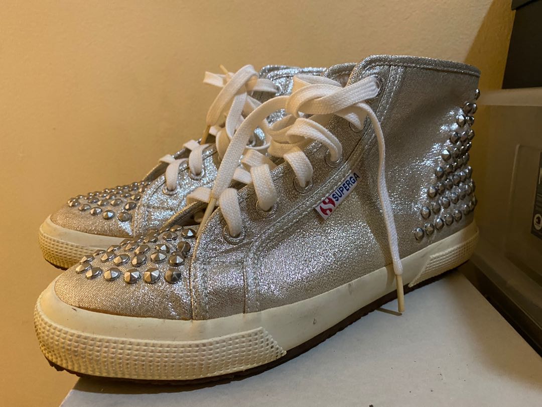 superga high top sneakers