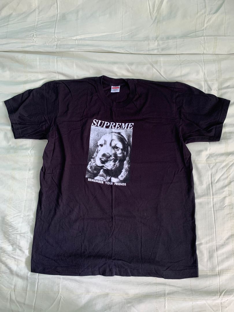 Supreme remember tee black sale