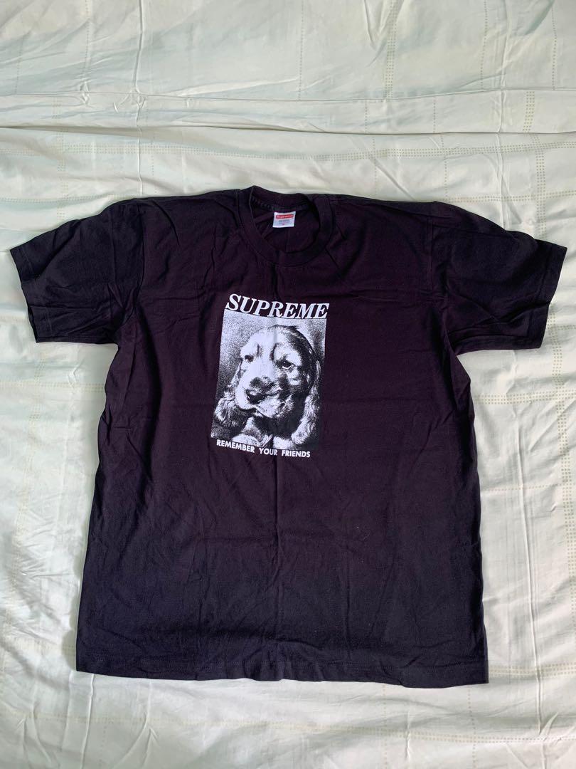 Supreme remember new arrivals tee black