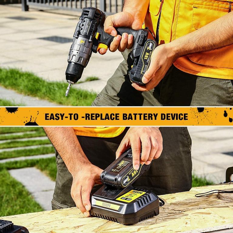 Teccpo battery charger clearance