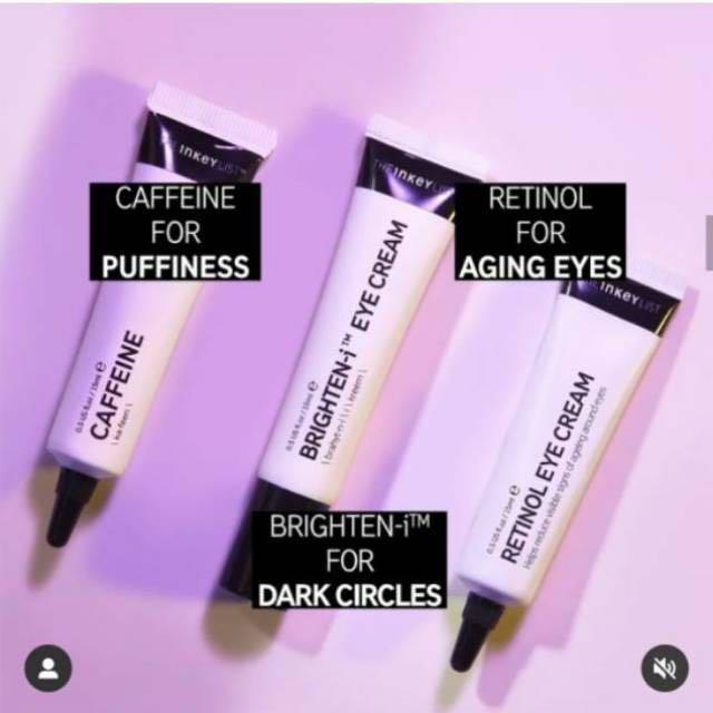 inkey retinol eye cream