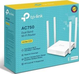 TP-LINK AC750 Dual-Band Wi-Fi Router Archer C24