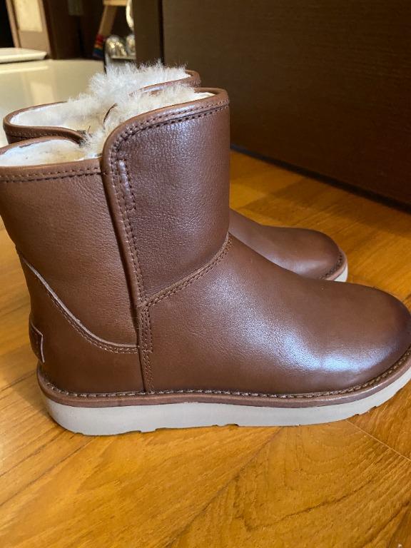 Ugg abree mini leather bruno cheap