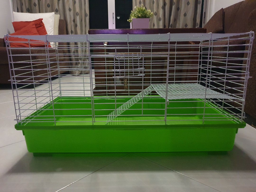 Used Rabbit Cage, Pet Supplies, Homes & Other Pet Accessories on Carousell