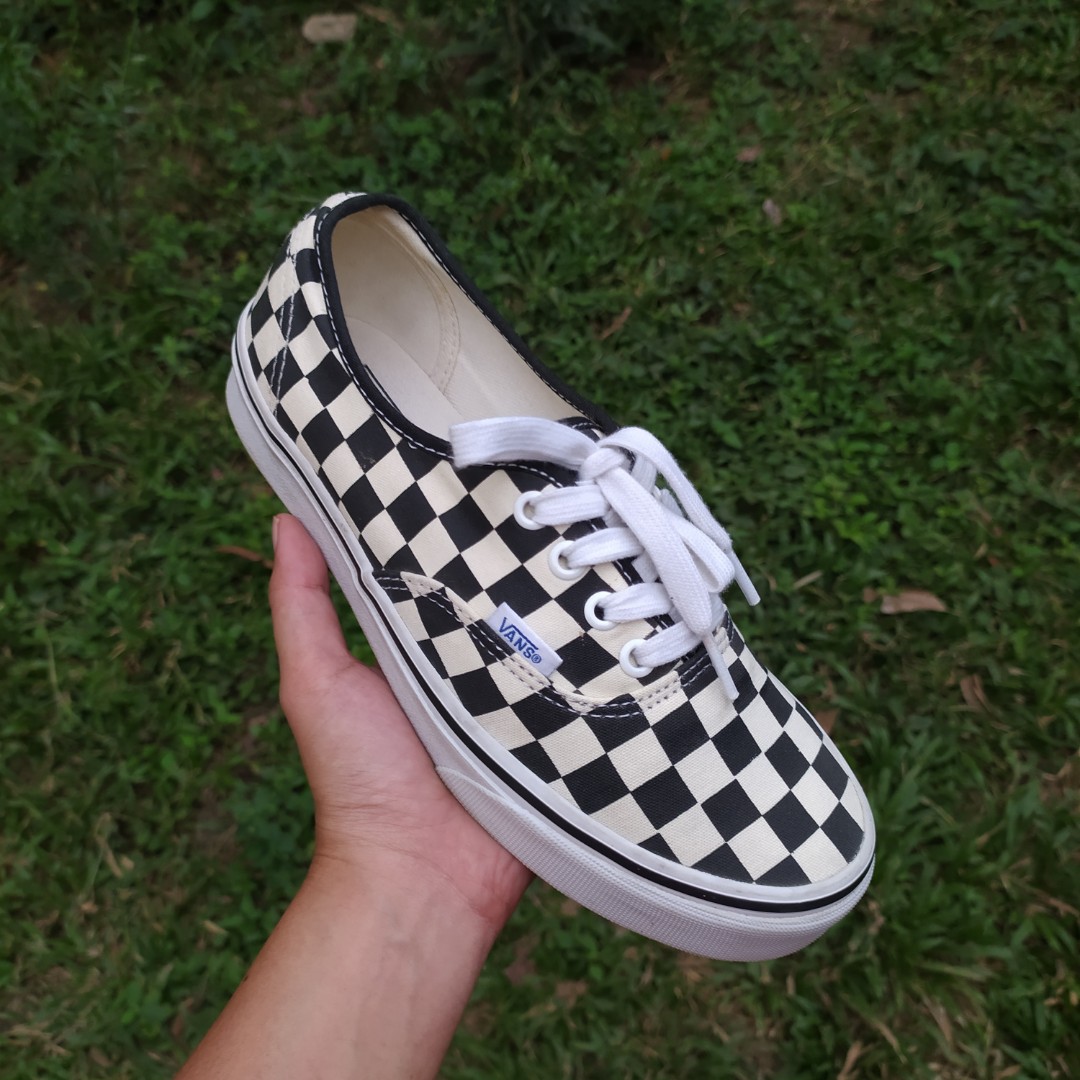 Udveksle Bangladesh jogger Vans Authentic Checkerboard, Men's Fashion, Footwear, Sneakers on Carousell