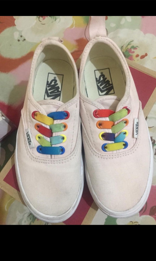 rainbow girls vans