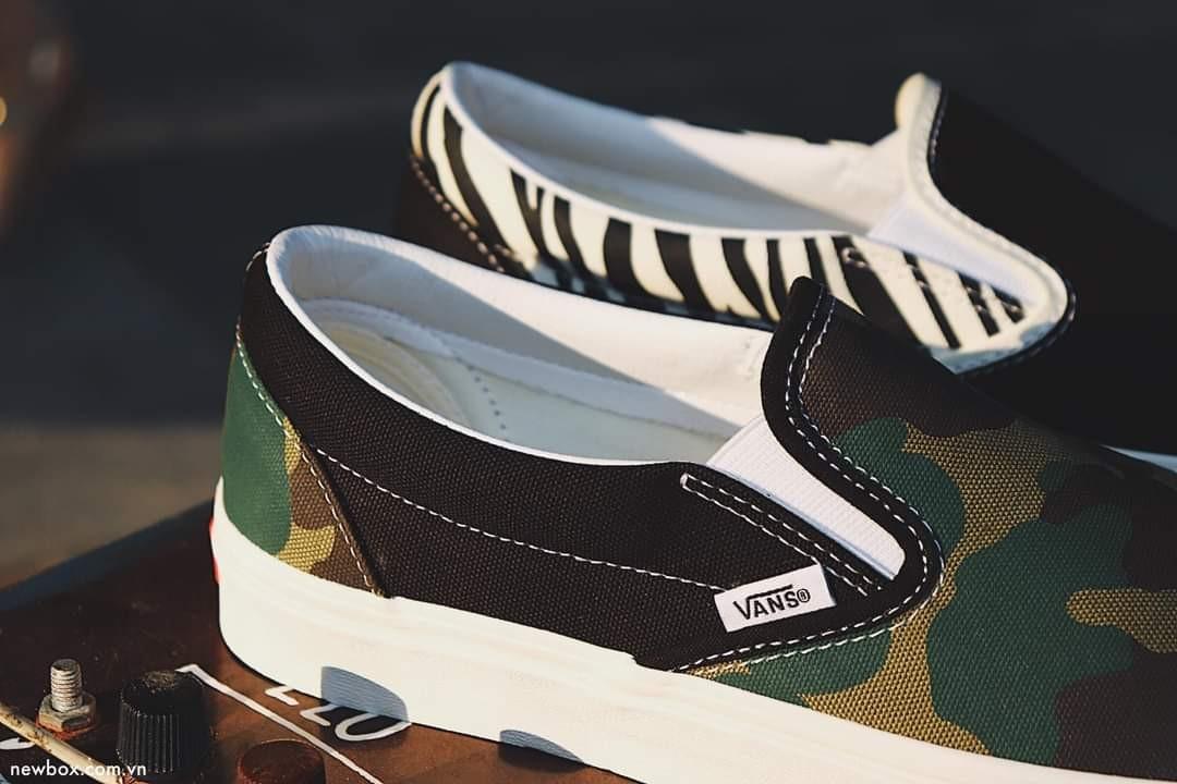 vans mismatch slip on