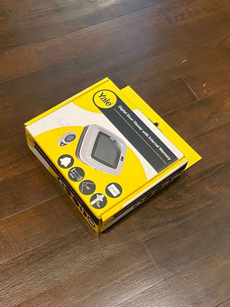 Yale DDV1 Digital Door Viewer, Furniture & Home Living, Security & Locks, Peephole Viewers